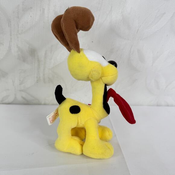 Ty Beanie Baby Garfield Cartoon Odie Puppy 8" Plush 2007 - Picture 4 of 6